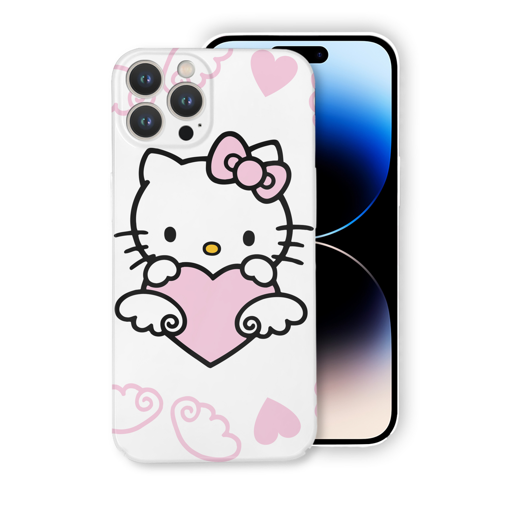 （画像用） Hello Kitty ハローキティ 【iPhone 14シリーズ対応】ハードケース